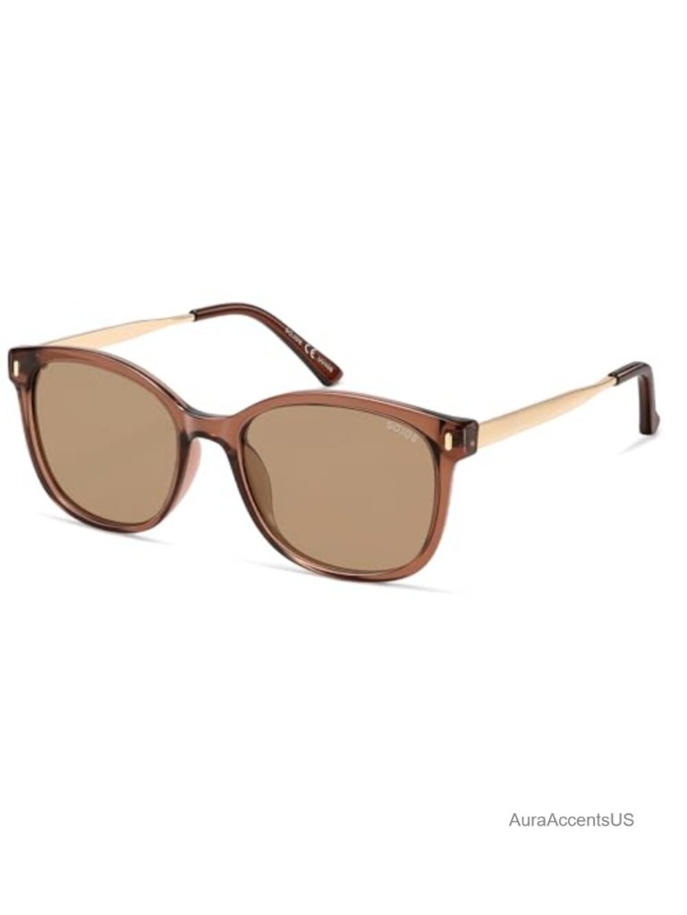 Oversized Square Polarized Sunglasses Full Frame UV400